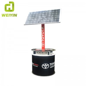 Nowa stacja ładowania słonecznego telefonu komórkowego w nowym stylu dla Smart City