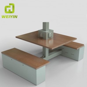 Kiosk do ładowania telefonów komórkowych zasilany energią słoneczną Inteligentna stacja ładująca USB do ogrodów i parków