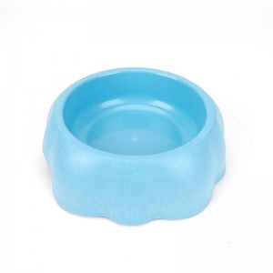 miska dla zwierząt w kształcie kwiatu pszenicy, słomki, miska dla kota