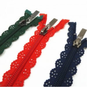 Delikatny i modny nylonowy zamek koronkowy 6