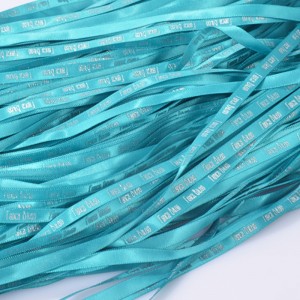 3 # Satynowa wstążka z nadrukowanym logo poliestru na zamówienie