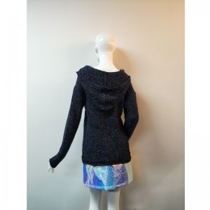 SWETER Z KRÓTKIM RĘKAWEM RLWS0100F