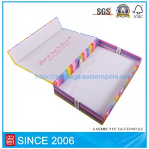 Pudełko na biżuterię z wkładką piankową