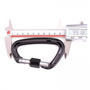 Odkryty hak wspinaczka camping zamek główny alpinizm klamra wielofunkcyjny nakrętka karabinek alpinizm klamra na zewnątrz szybkie złapanie szybki spadek sprzęt blokada bezpieczeństwa sonda otwór typu d blokada drutu blokada głó...