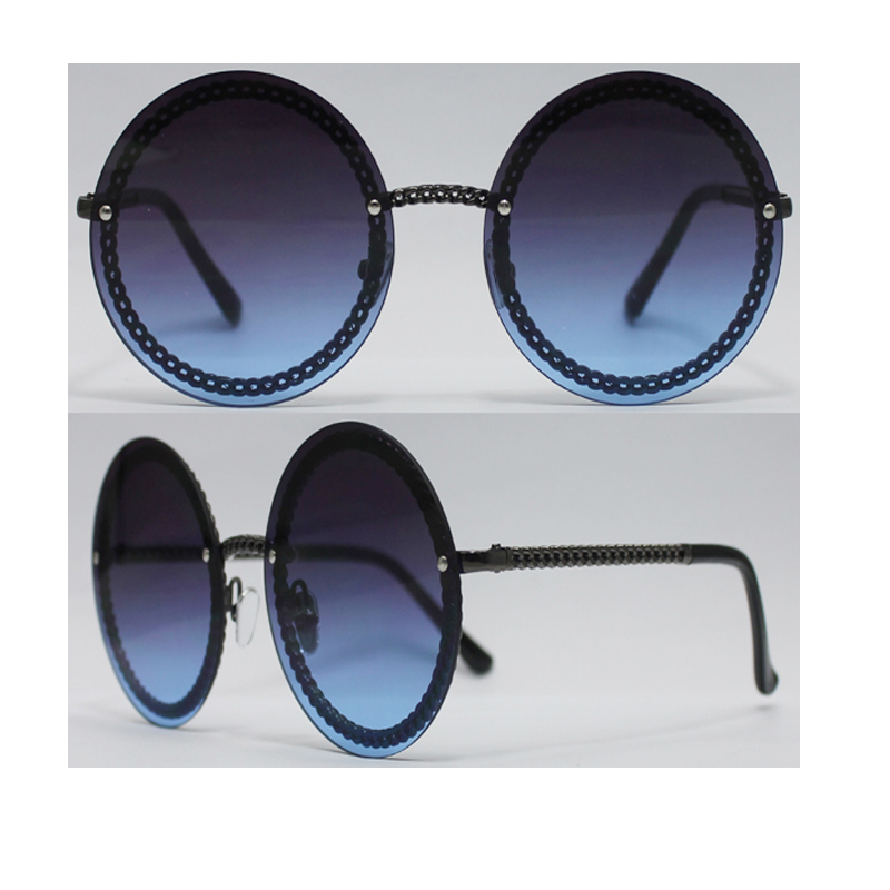 Unisex metalowe okulary z metalową ramą, soczewki ochronne UV 400, zamówienia OEM są mile widziane
