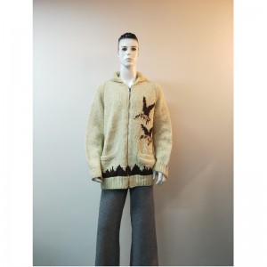 ŻÓŁTY PŁASZCZ PŁASZCZOWY RLMS0068F