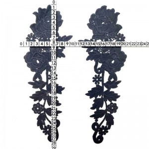 2 Zaawansowane hafty szydełkowe, aplikacja dekolt dekolt w dekolt