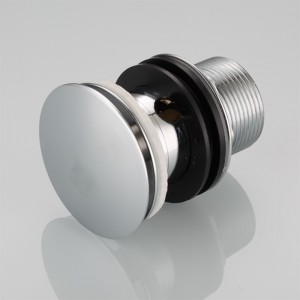 Wyskakują odpady mosiężnej wanny z klapką