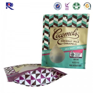 Wydrukowane i laminowane plastikowe pojemniki na mleko czekoladowe kokosy