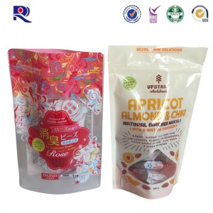 Wydrukowany i laminowany pojemnik z przezroczystym przezroczystym oknem