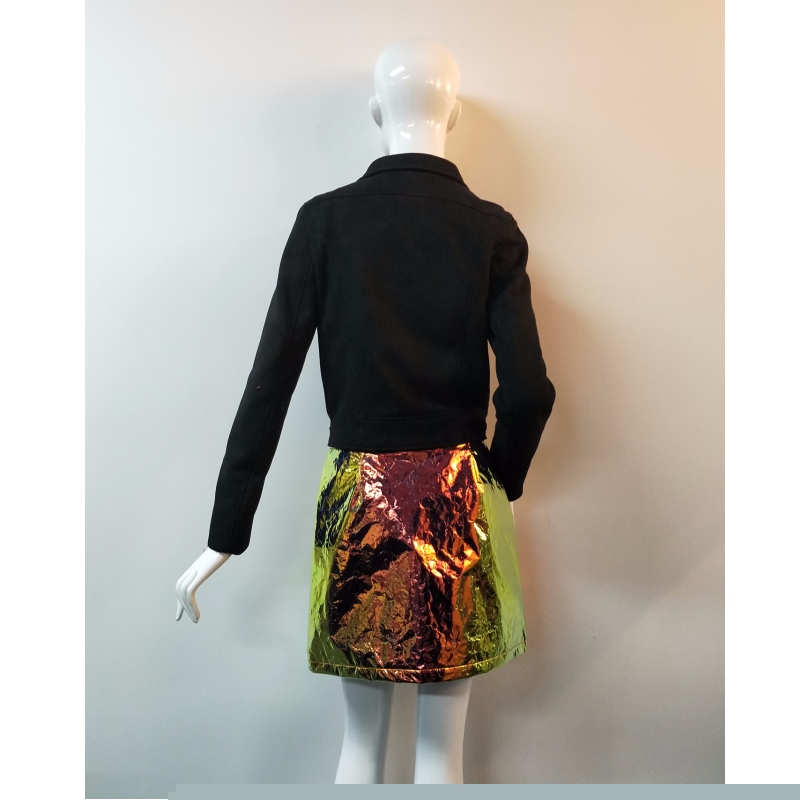 KURTKA SUEDETTE BLACK LADIES RLWSJ0003N