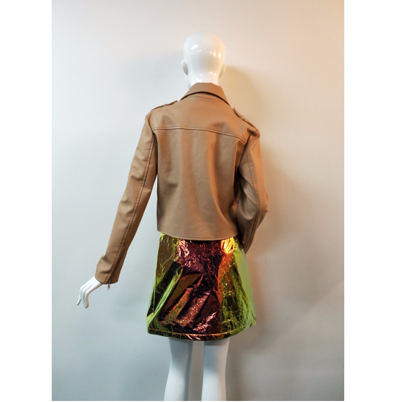 BROWER PU BIKER JACKET RLWPJ0006N