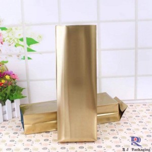 Niestandardowa torebka na kawę i herbatę z fałdą boczną 8oz 12oz 16oz 32oz