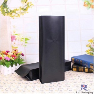 Niestandardowa torebka na kawę i herbatę z fałdą boczną 8oz 12oz 16oz 32oz