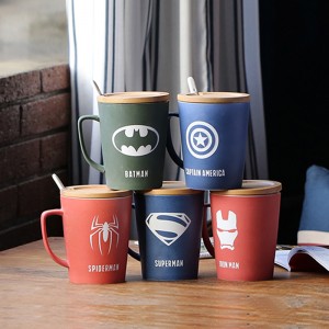 Indywidualne druk dekal biały 100% melamina kubek kawy z nowym projektem