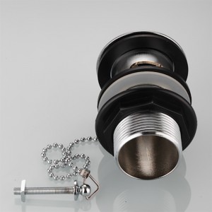 50 mm odpływ z umywalki i prowadnika łańcucha ze szczeliną