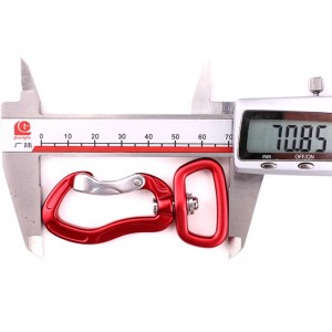 Odkryty hak wspinaczka camping zamek główny Sprężyna ze stali nierdzewnej karabinek wielofunkcyjny karabinek na zewnątrz szybkie złapanie szybki spadek sprzętu blokada bezpieczeństwa z hakiem klipy zwierząt klipy psa lotnictwa s...