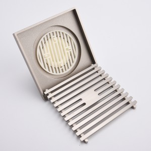 Mosiężne pokrywy odpływu garażu