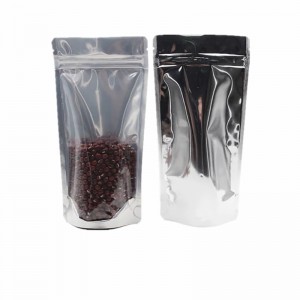 Odporna na zapachy przednia przezroczysta plastikowa torba do pakowania żywności z samouszczelniającym zamkiem