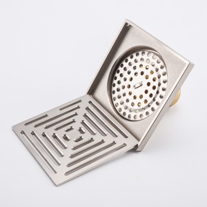 Ukryta zaślepka odpływu podłogi prysznicowej