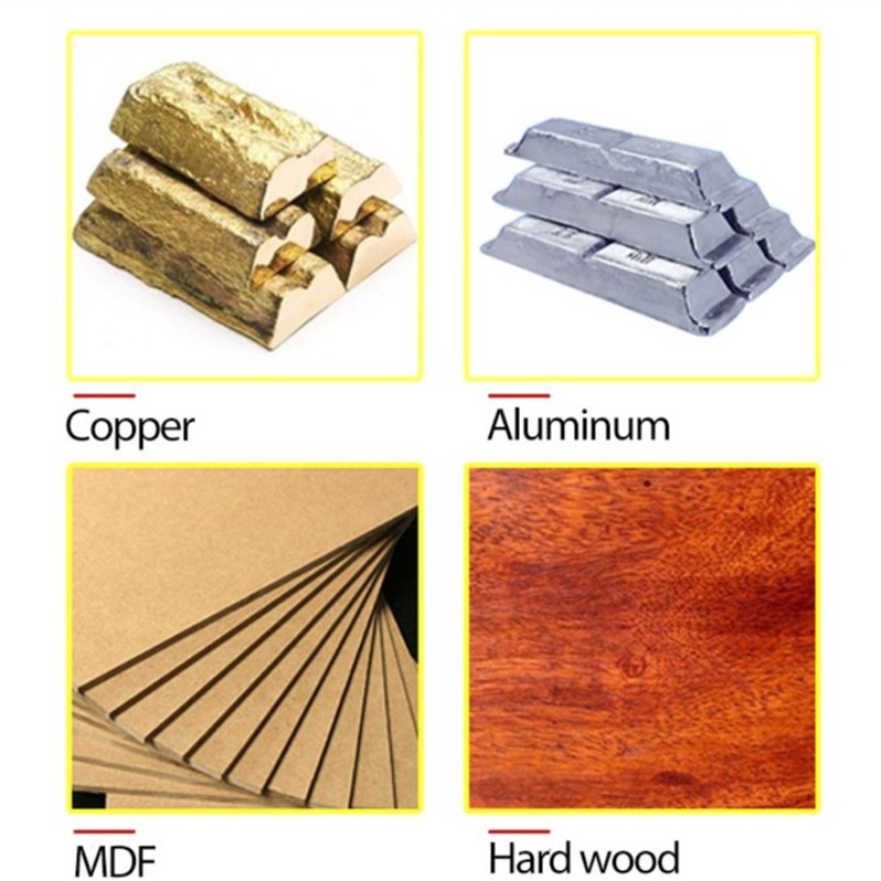 Spirala 60 Stopni V Rowek Narzędzie Do Grawerowania Płaskie Dno Frezy CNC 1/8 cala Chwyt do Aluminium MDF Twarde Drewno Miedź 5 SZTUK