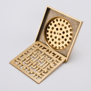 Łatwa w montażu osłona syfonu podłogowego antyzapachowego