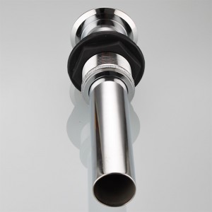 Mała odpływowa rura odpływowa z elastyczną rurą o okrągłym trzonku