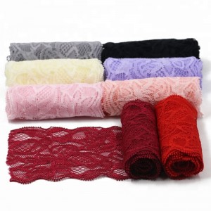 Modne dodatki do odzieży z koronki do rzęs