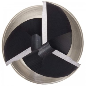 Frez z końcówką z węglika spiekanego, cal, wykończenie TiAlN, obróbka zgrubna i wykańczająca, spirala 30 stopni, 3 ostrza, długość całkowita 1,5 \