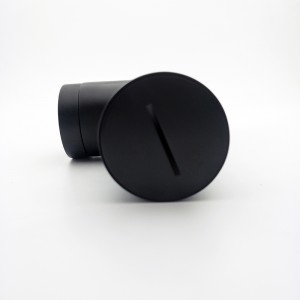 Syfon z mosiężną czarną butelką