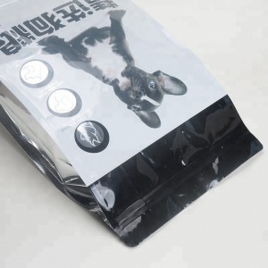 Worek na karmę dla psów 1 kg 2 kg 5 kg 2,5 kg z hurtowym dnem płaskim