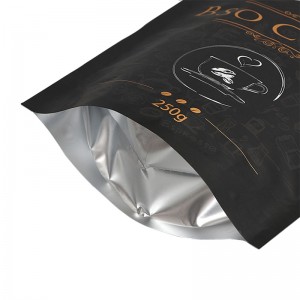 Indywidualne logo torebek na kawę wielokrotnego użytku woreczek z ziplockiem Worki na kawę