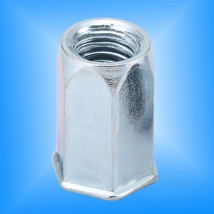 Zmniejsz sześciokątny korpus z pełnym sześciokątem