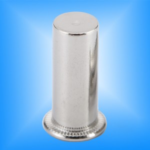 Okrągły korpus z płaskim łbem