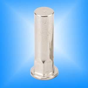 Płaski koniec pół-sześciokątny korpus zamknięty