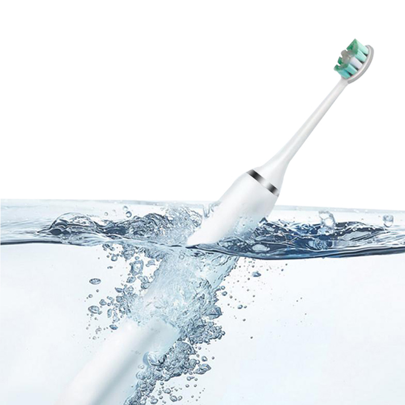 Ultradźwiękowa elektryczna przenośna wodoodporna szczoteczka do zębów do higieny jamy ustnej
