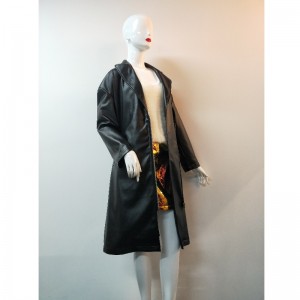 CZARNA KURTKA PUCHOWA DAMSKA RLWPJ0021N