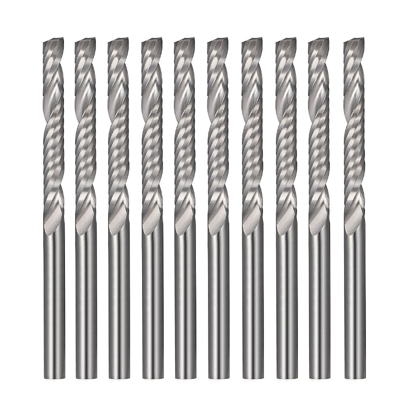 Frezy CNC, 1/8 ”Frez do frezów do drewna, nylonu, żywicy, ABS, akrylu, PCV, MDF