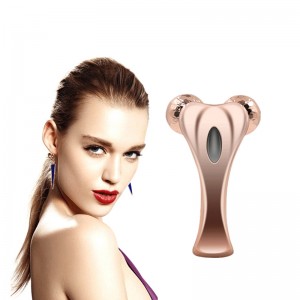 3D Mikroprądowy wałek do twarzy, Multifun Face Beauty Roller do masażu ciała przeciw starzeniu, poprawiający kontur twarzy, koloryt skóry, redukcję zmarszczek i jędrną skórę ciała, gładkie zmarszczki, profesjonalna pielęgna...