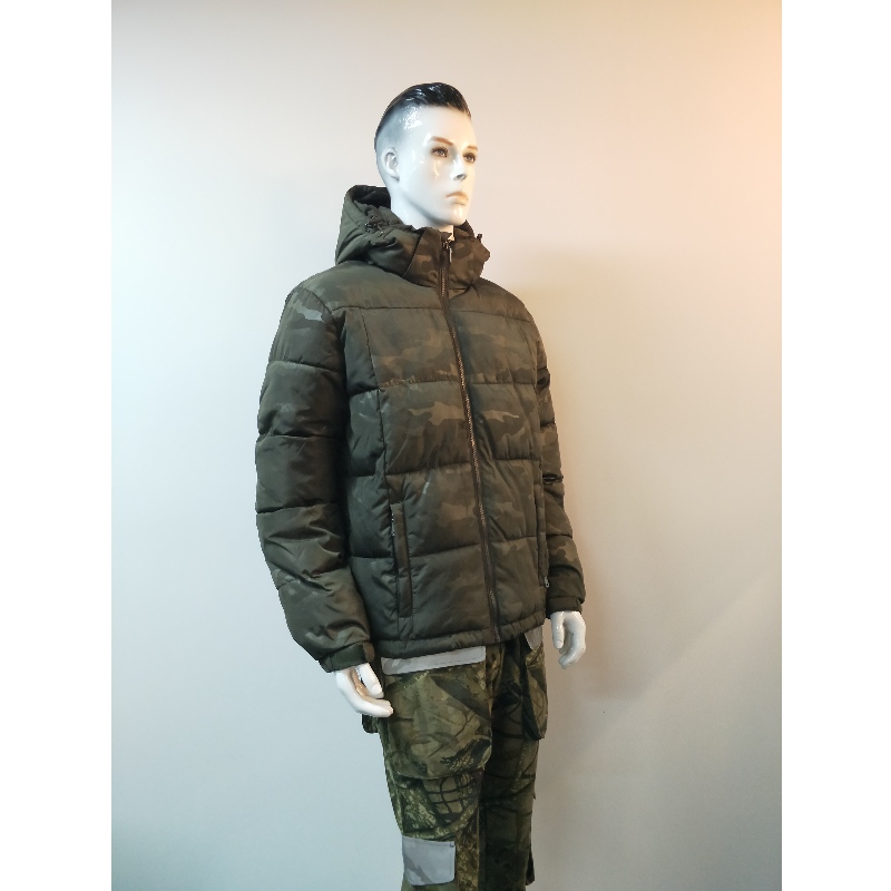 KURTKA PUCHOWA CAMO RLMPC0009