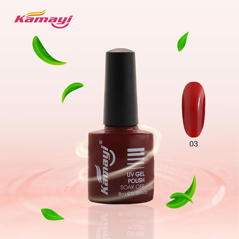 Kamayi Cena fabryczna Dobra jakość UV / led Lakier do paznokci Soak Off Gel Lakier do paznokci na paznokcie