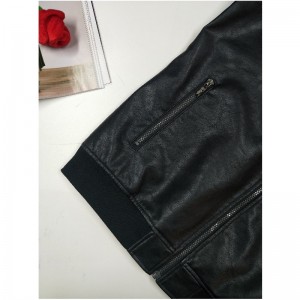 CZARNA KURTKA PUCHOWA MĘSKA RLMPJ0002