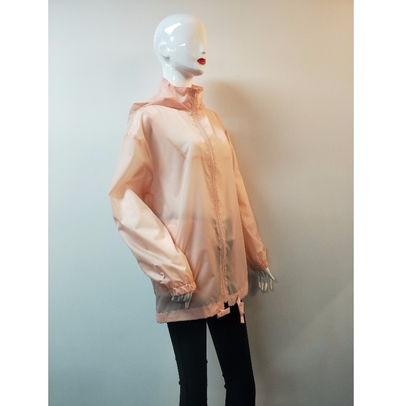RÓŻOWY WINDBREAKER DAMSKI RLWWJ0004