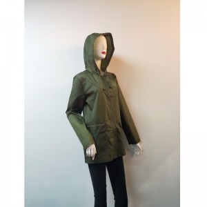 KHAKI WINDBREAKER DAMSKI RLWWJ0007