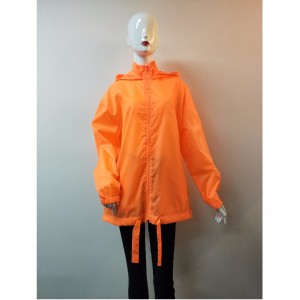 WINDBREAKER ORANGE DAMSKI RLWWJ0008