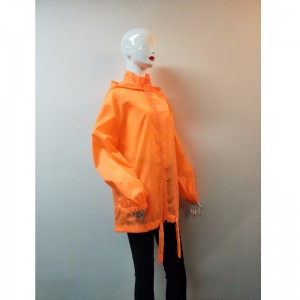 WINDBREAKER ORANGE DAMSKI RLWWJ0008
