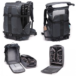 BRTMH400 Mężczyzna Plecak fotograficzny Powrót Otwórz zdjęcie Plecak fotograficzny Plecak fotograficzny Diat