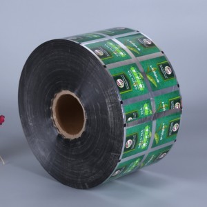 Plastikowa folia aluminiowa spożywcza z rolką do pakowania saszetki z kawą z mlekiem i herbatą