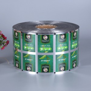Plastikowa folia aluminiowa spożywcza z rolką do pakowania saszetki z kawą z mlekiem i herbatą