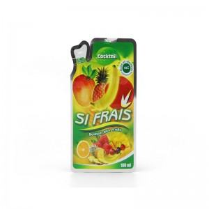 Stojąca torebka z plastikową dyszą Cięcie laminowanej torebki